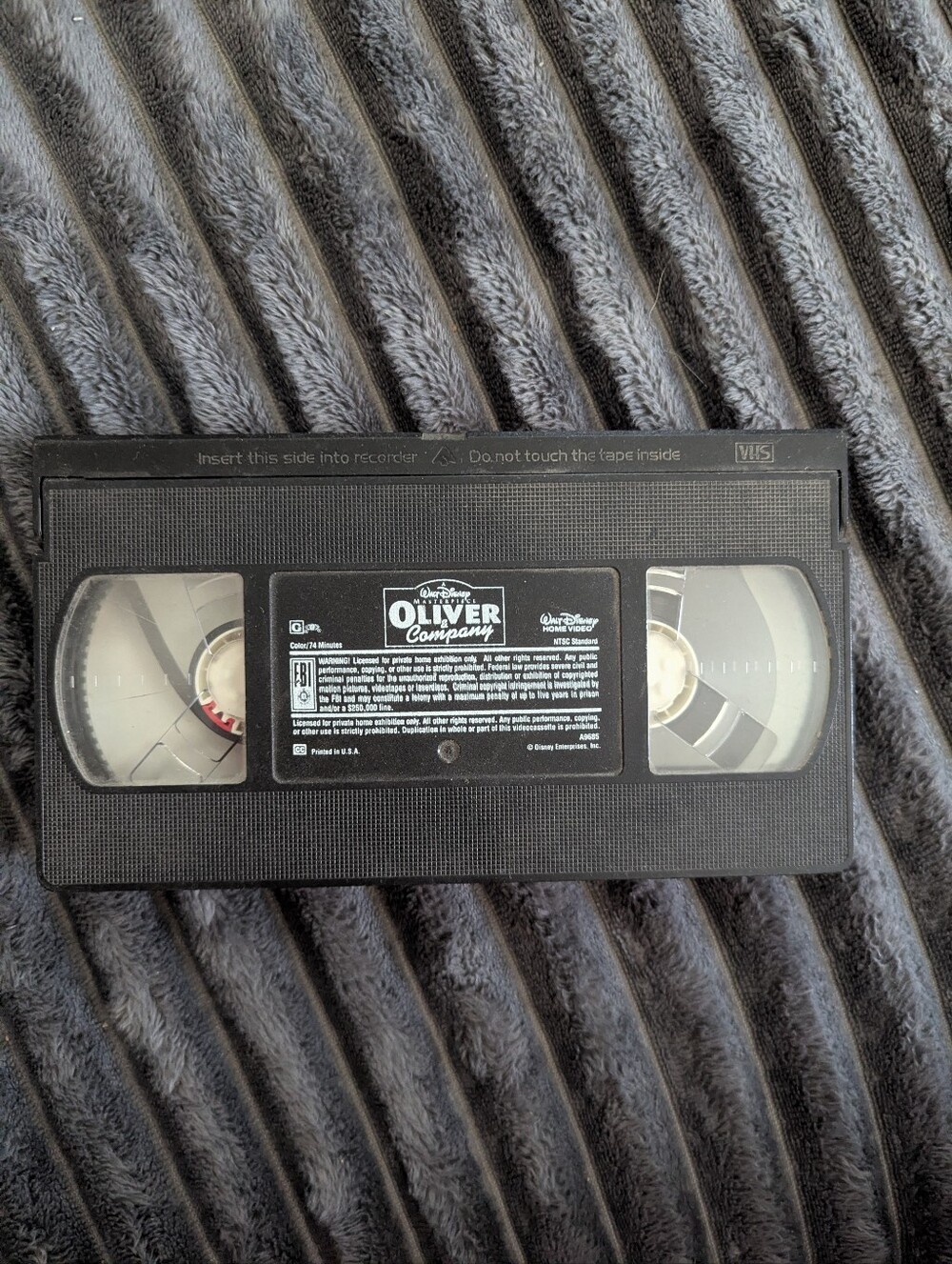 Oliver & Company VHS